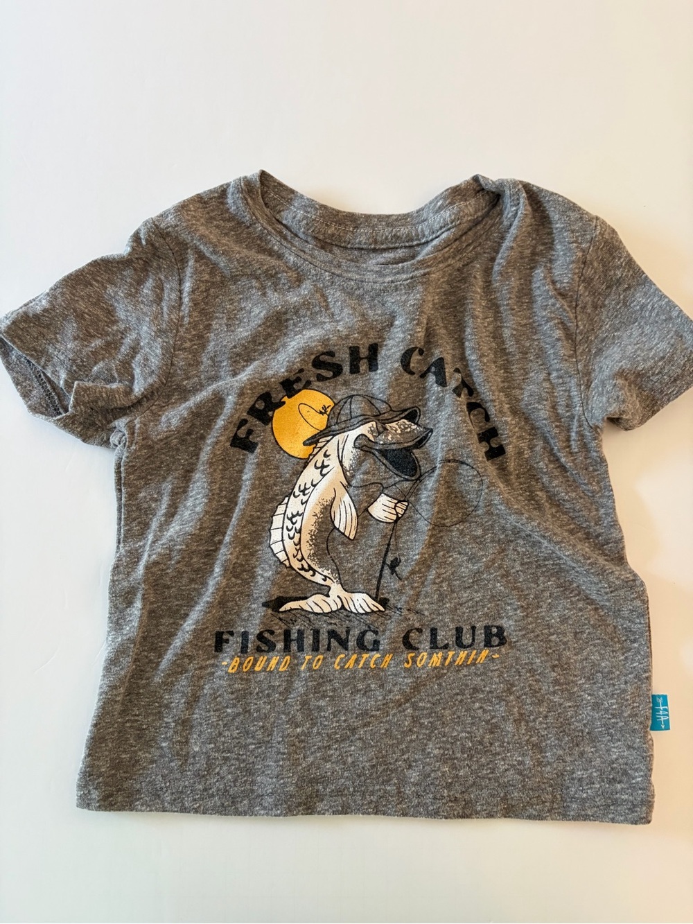 Feather 4 Arrow "Fresh Catch" Toddler Graphic Tee Size 3T Back To School